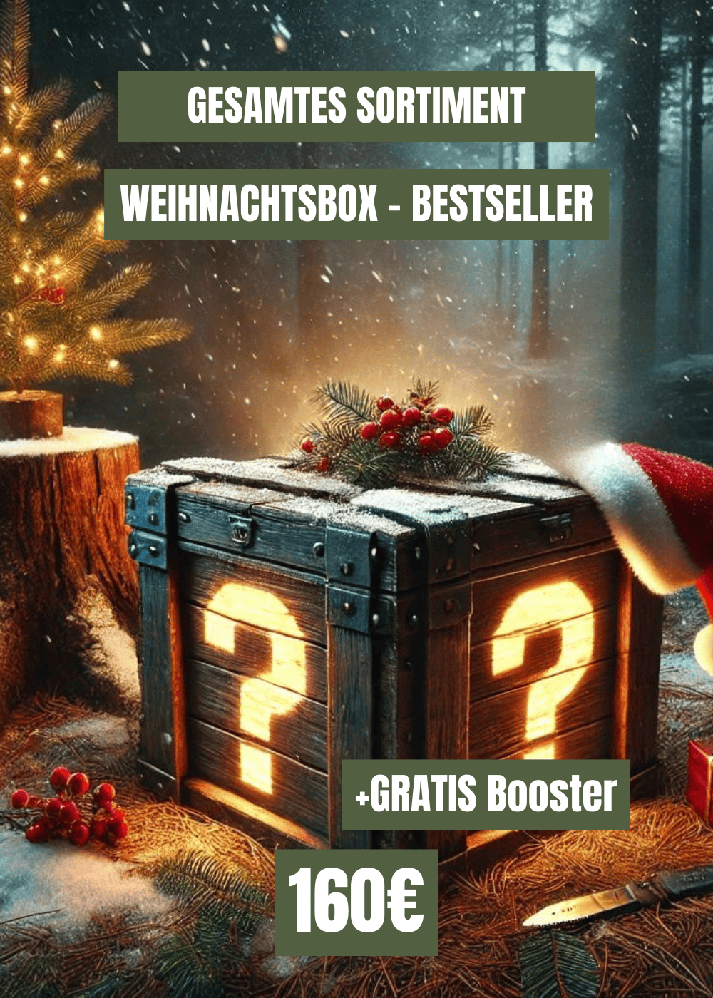 Bestseller Weihnachts-Box (Inkl. GRATIS Booster) - Gesamtes Sortiment